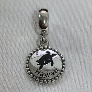 Pandora Hawaii Exclusive Charm Pendant, S925 Silver Jewelry